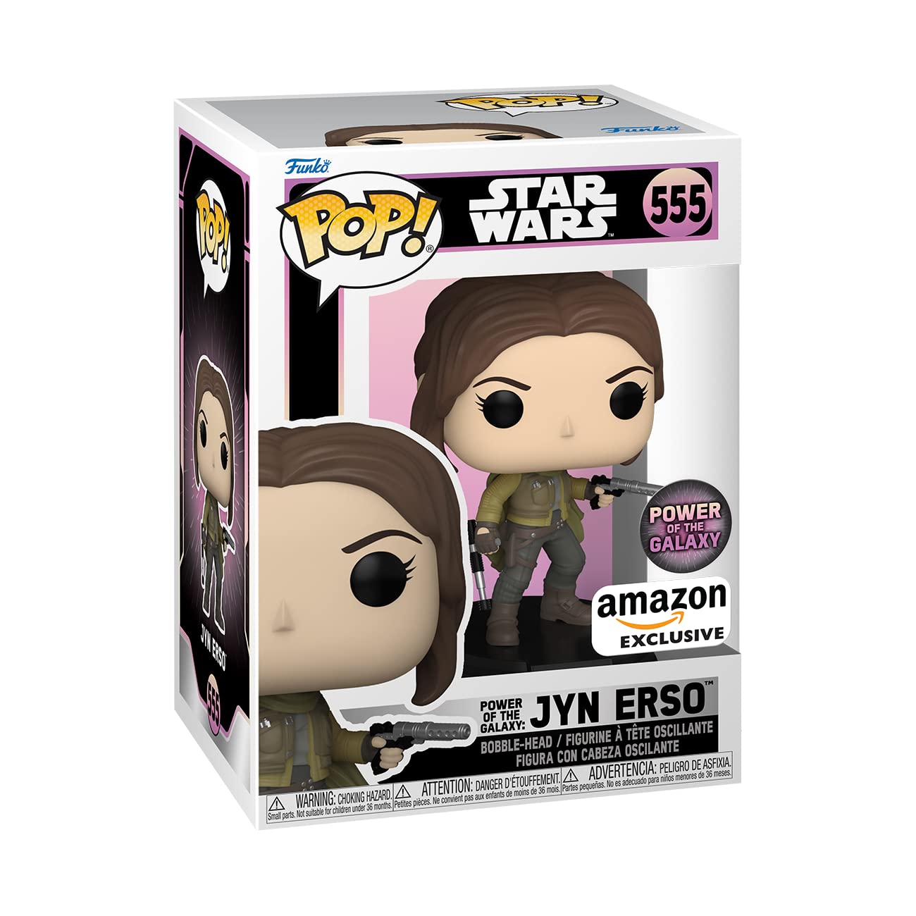 FunkoPop！150 JYN ERSO ジン・アーソ 限定版 Amazon.com: Funko Pop!: Star Wars: Power of The Galaxy - Jyn